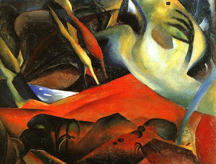 August Macke The Storm